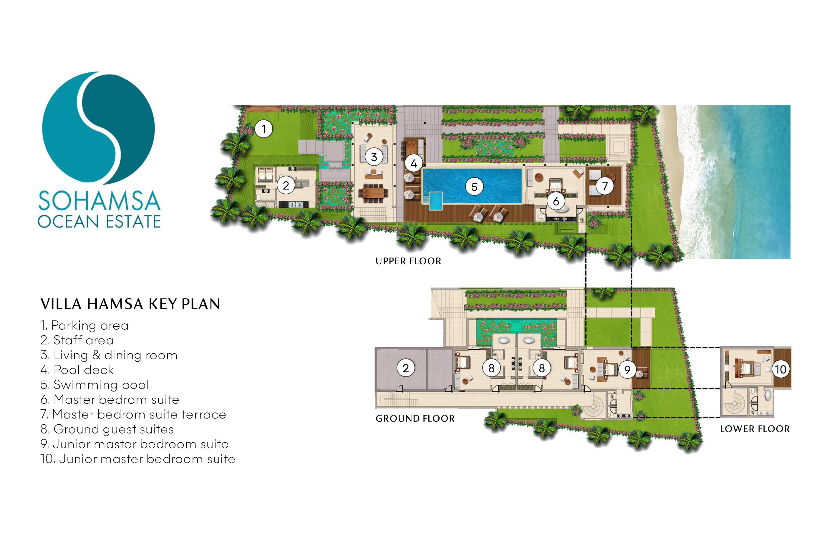 Villa Hamsa Floorplan
